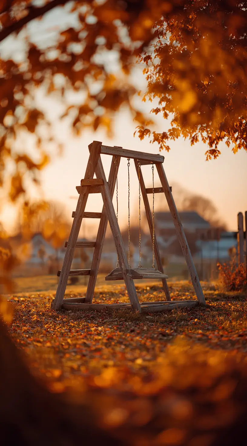 Classic A-Frame Swing Set