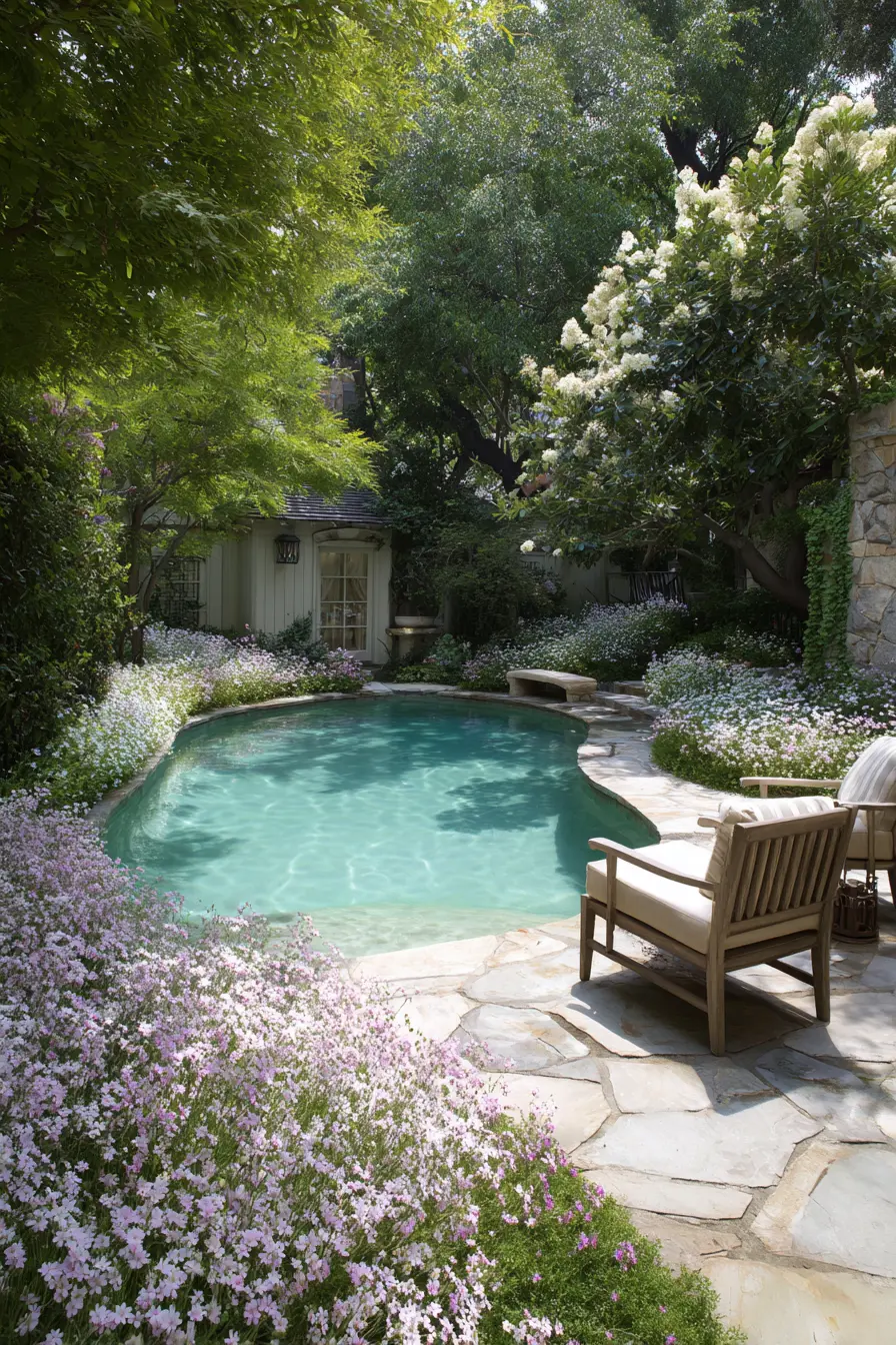 Compact Curved Decks for Small Yards