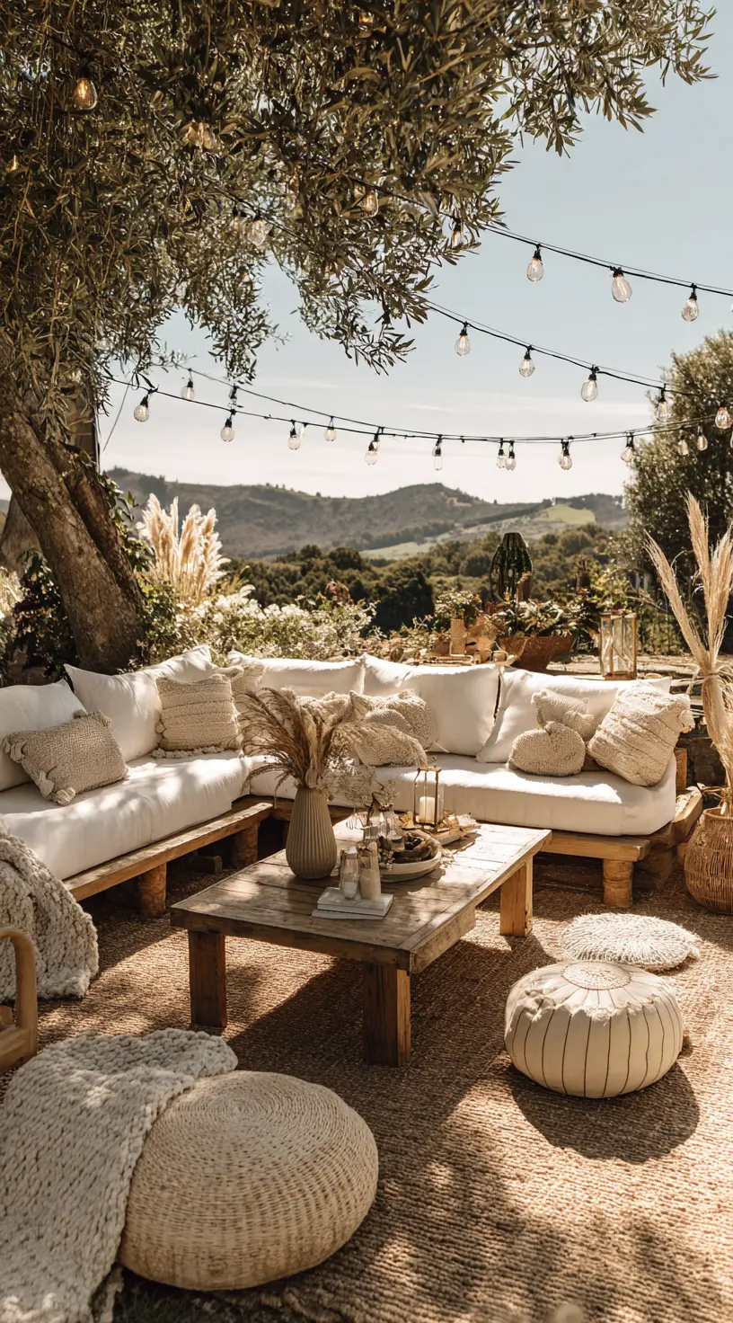 Create a Cozy Outdoor Living Room