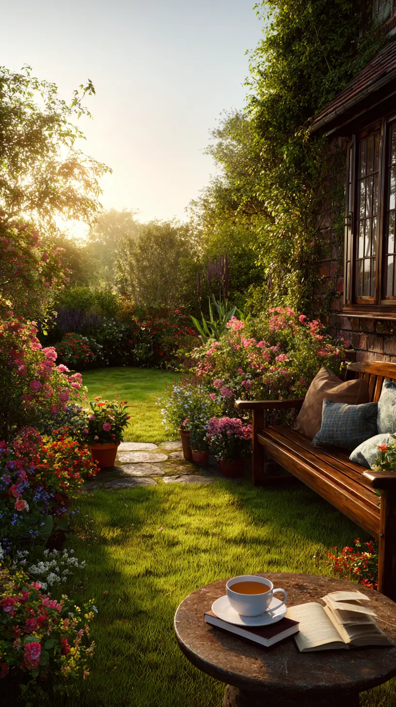 Create a Cozy Seating Area Among the Plants