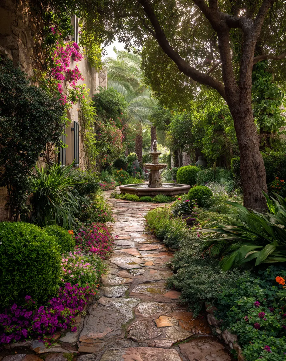 Crushed Stone Walkway
