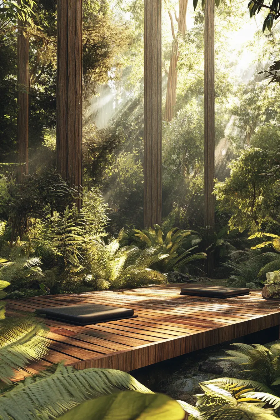 Forest Canopy Yoga Deck