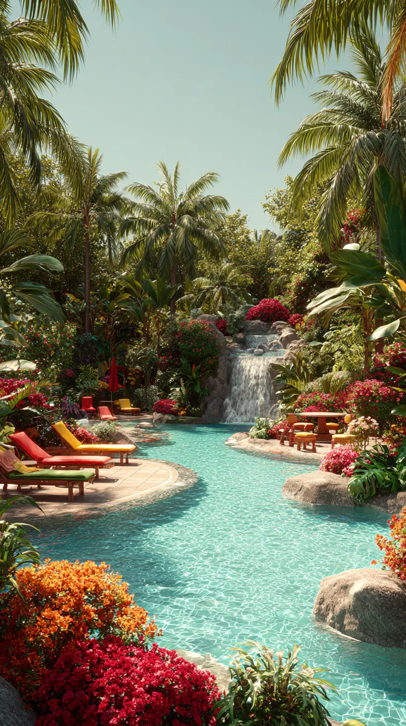 Lush Tropical Plants for a Vacation Feel