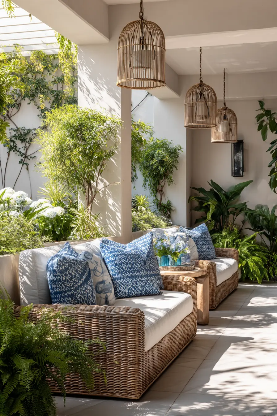 Simple and Cozy Patio Design