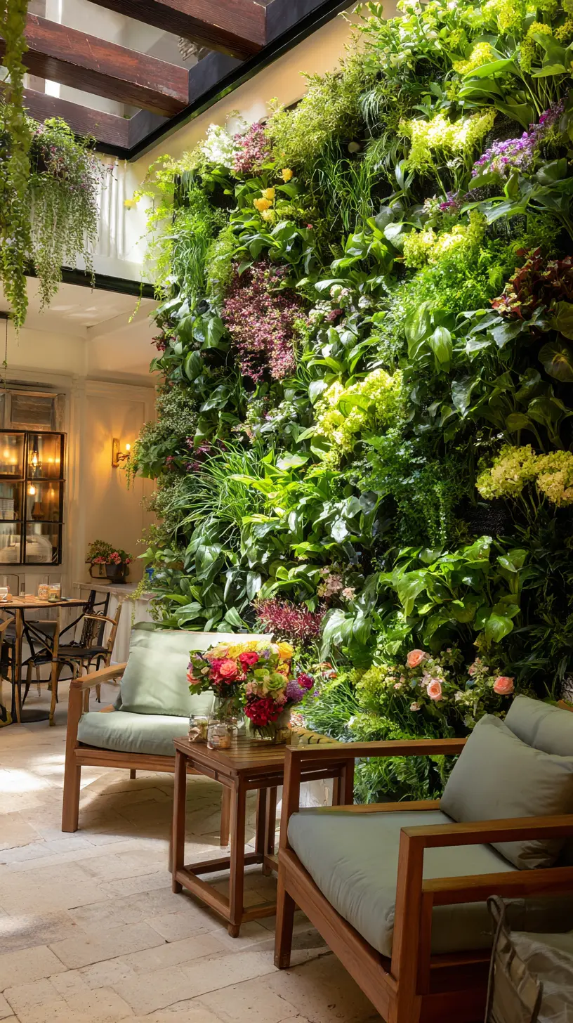 Use Vertical Planters to Save Floor Space