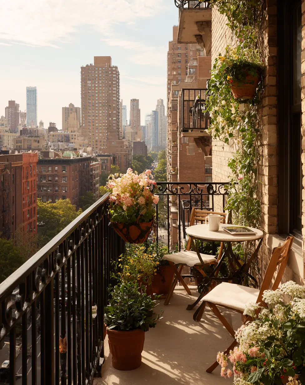 Balcony Railing Trellis