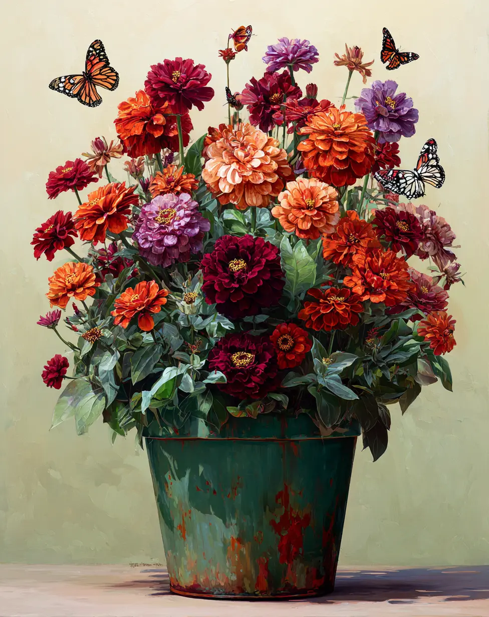 Butterfly Paradise: Create a Coleus Container with Butterfly-Friendly Flowers
