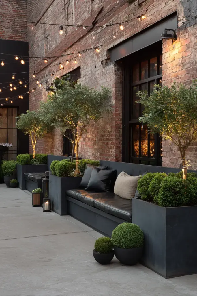 Industrial-Urban Green Patio