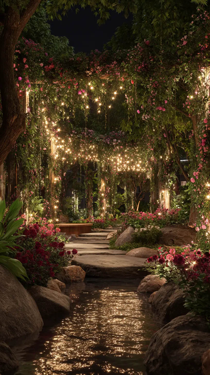 Install Garden Lighting for Evening Glow