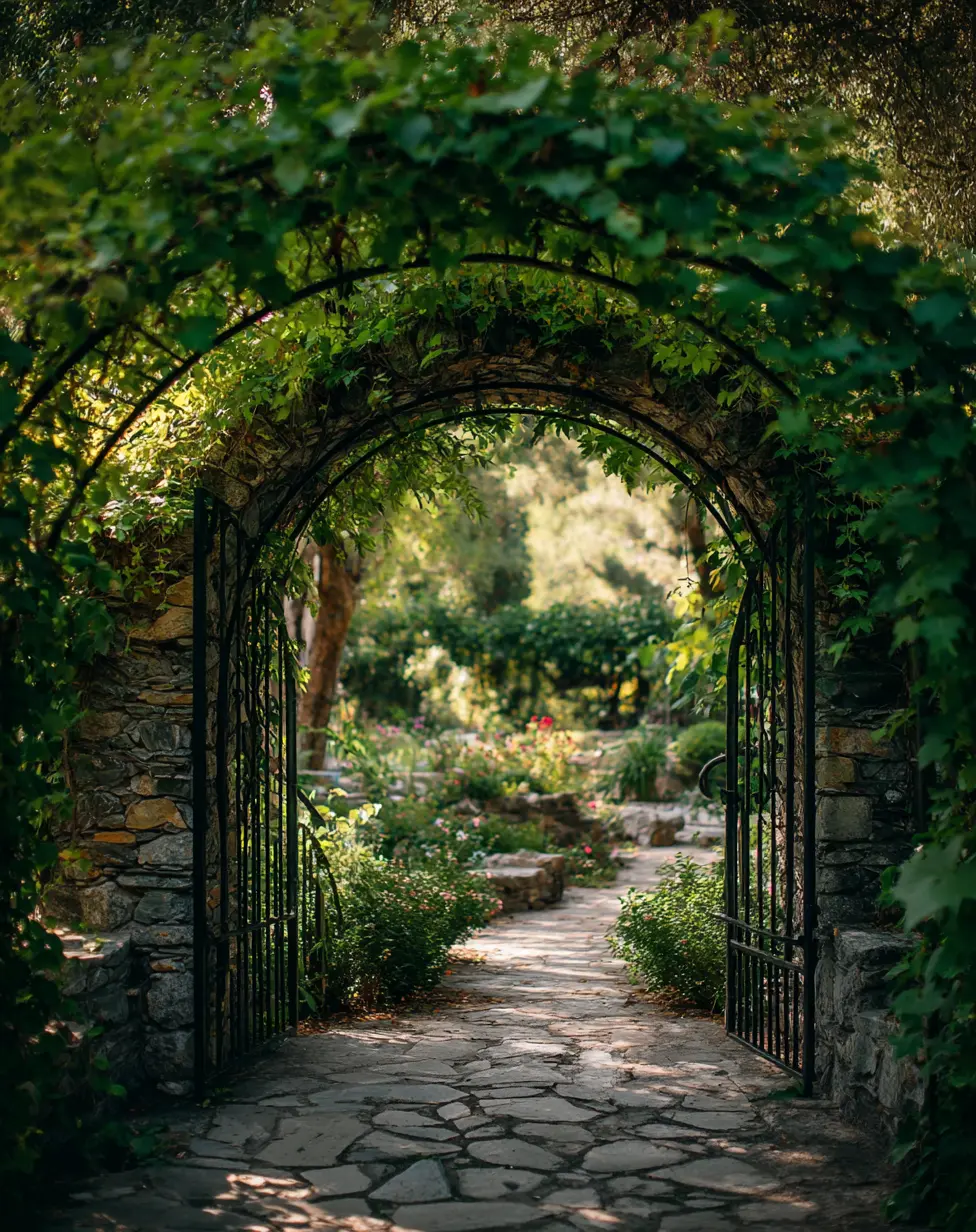 Metal arch