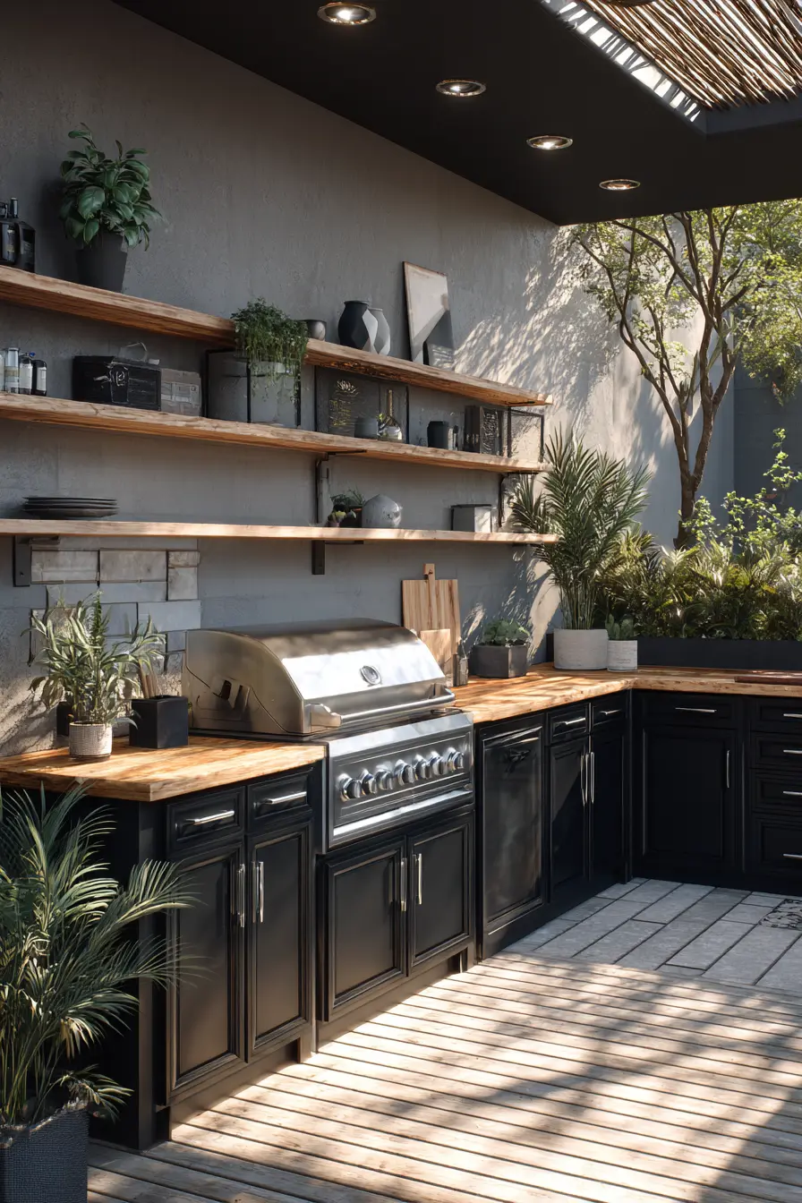 Mini Outdoor Kitchen