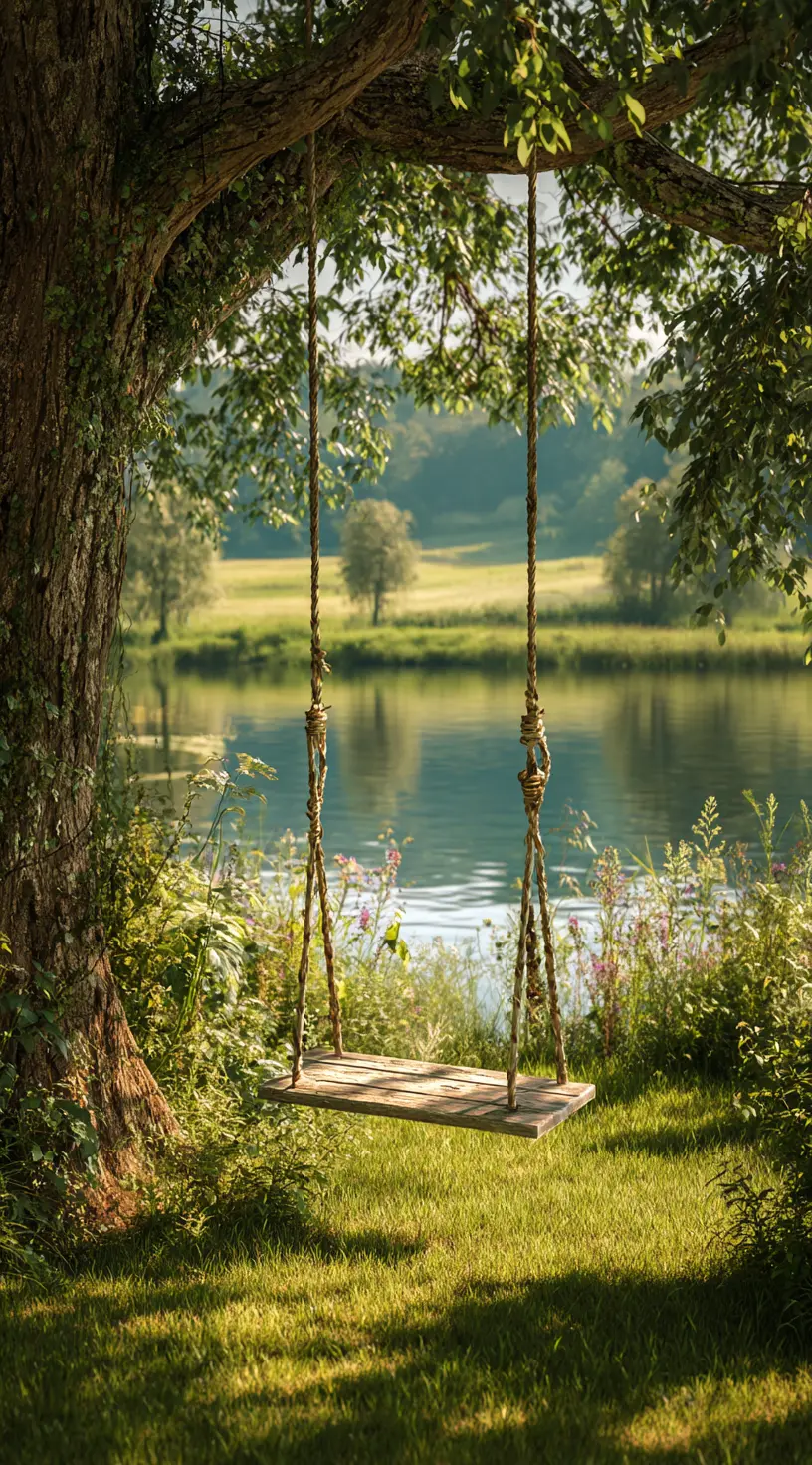 Simple Rope Swings from a Tree