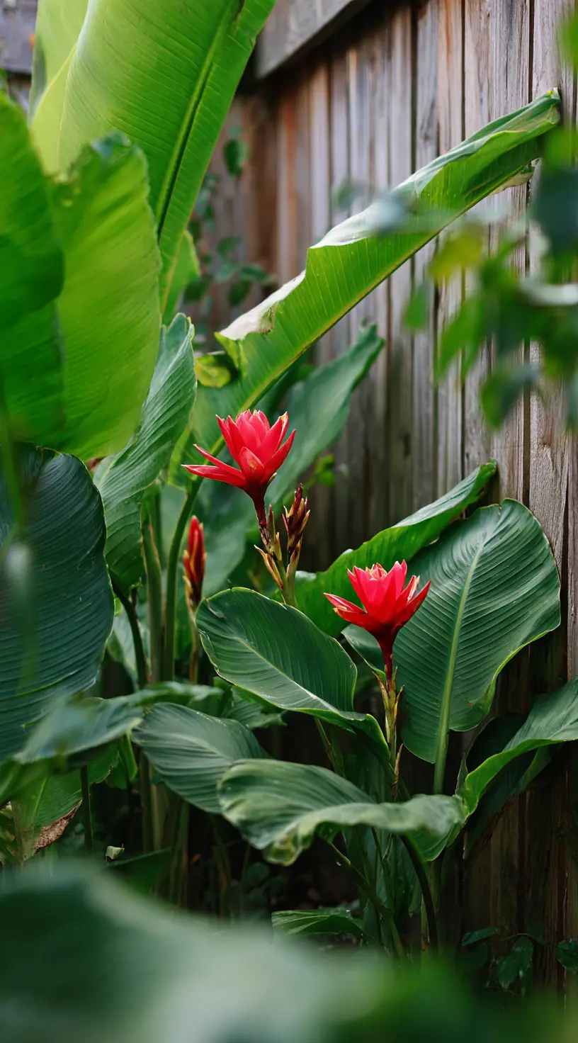Tropical Flower Beds