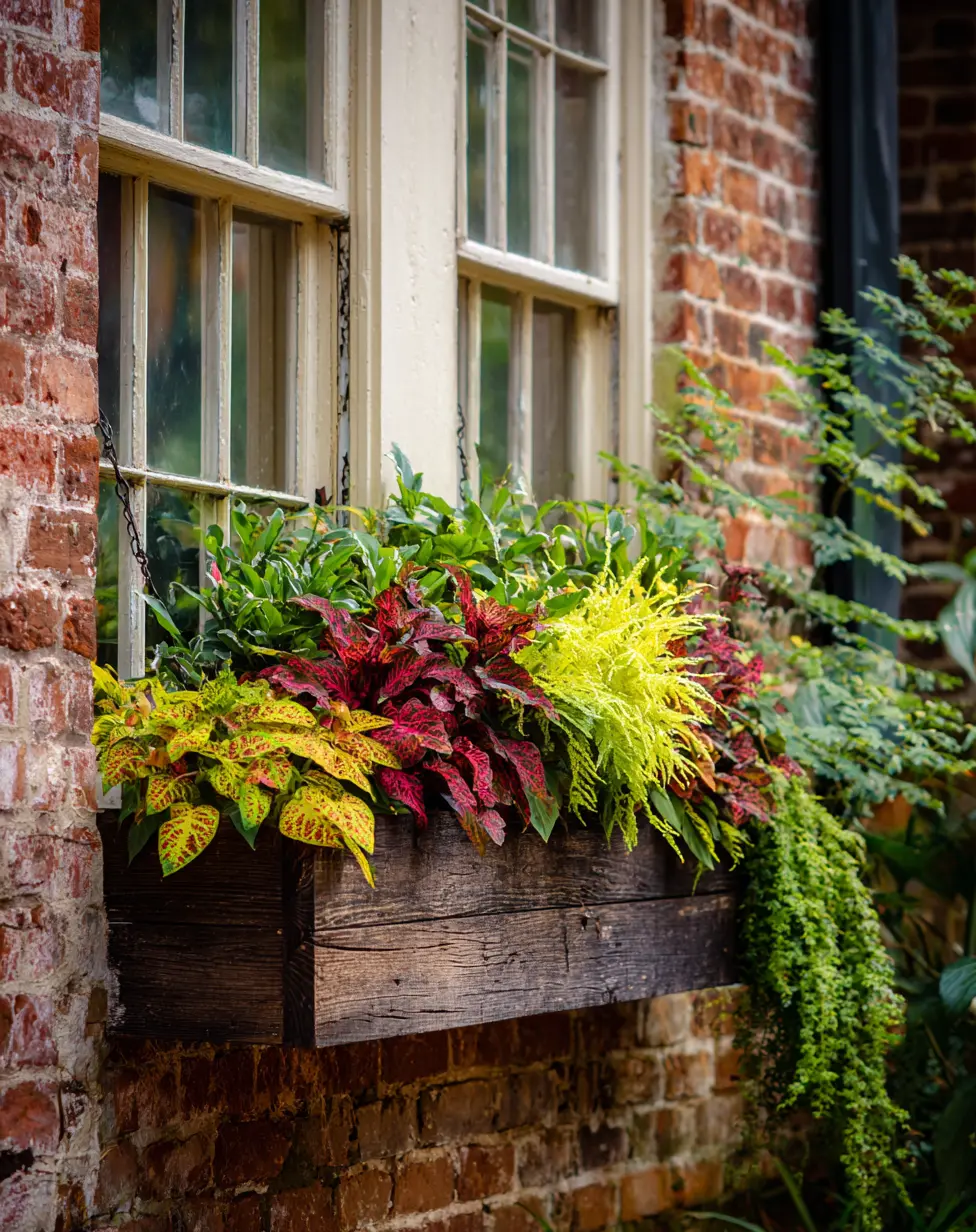 Vintage Window Planter Revamp