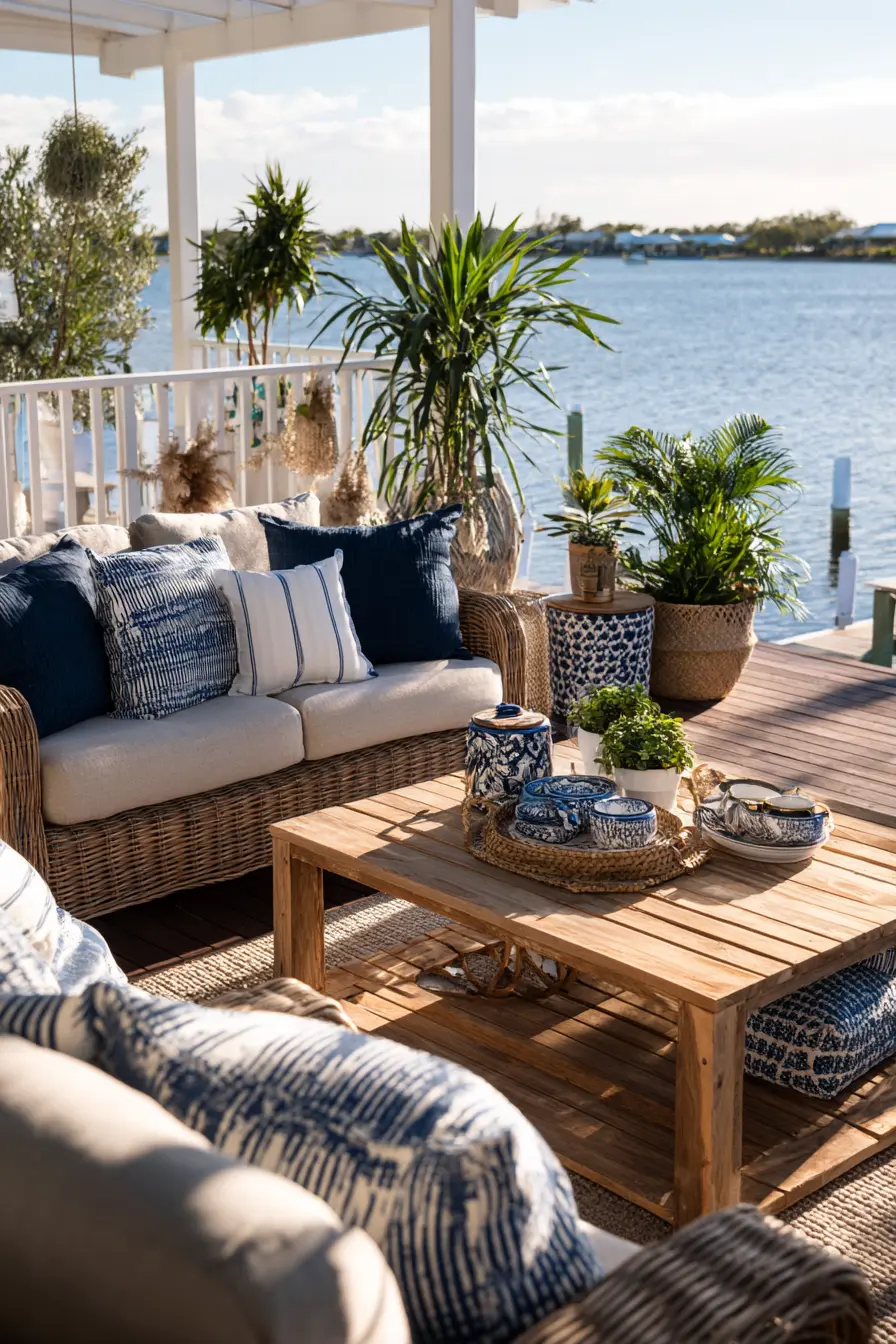 Wicker Patio Furniture for a Coastal Vibe