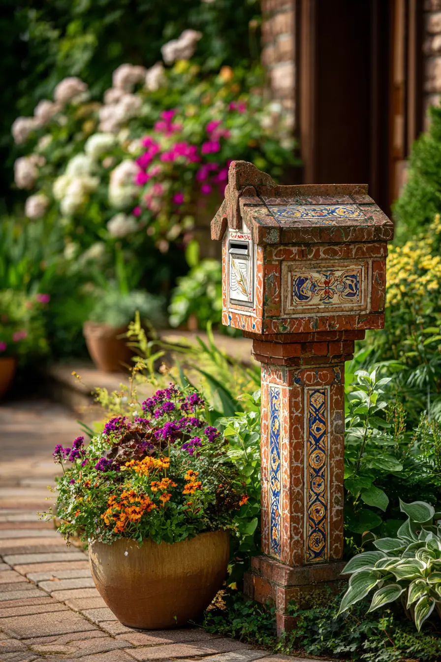 Boho Chic Brick Inlay