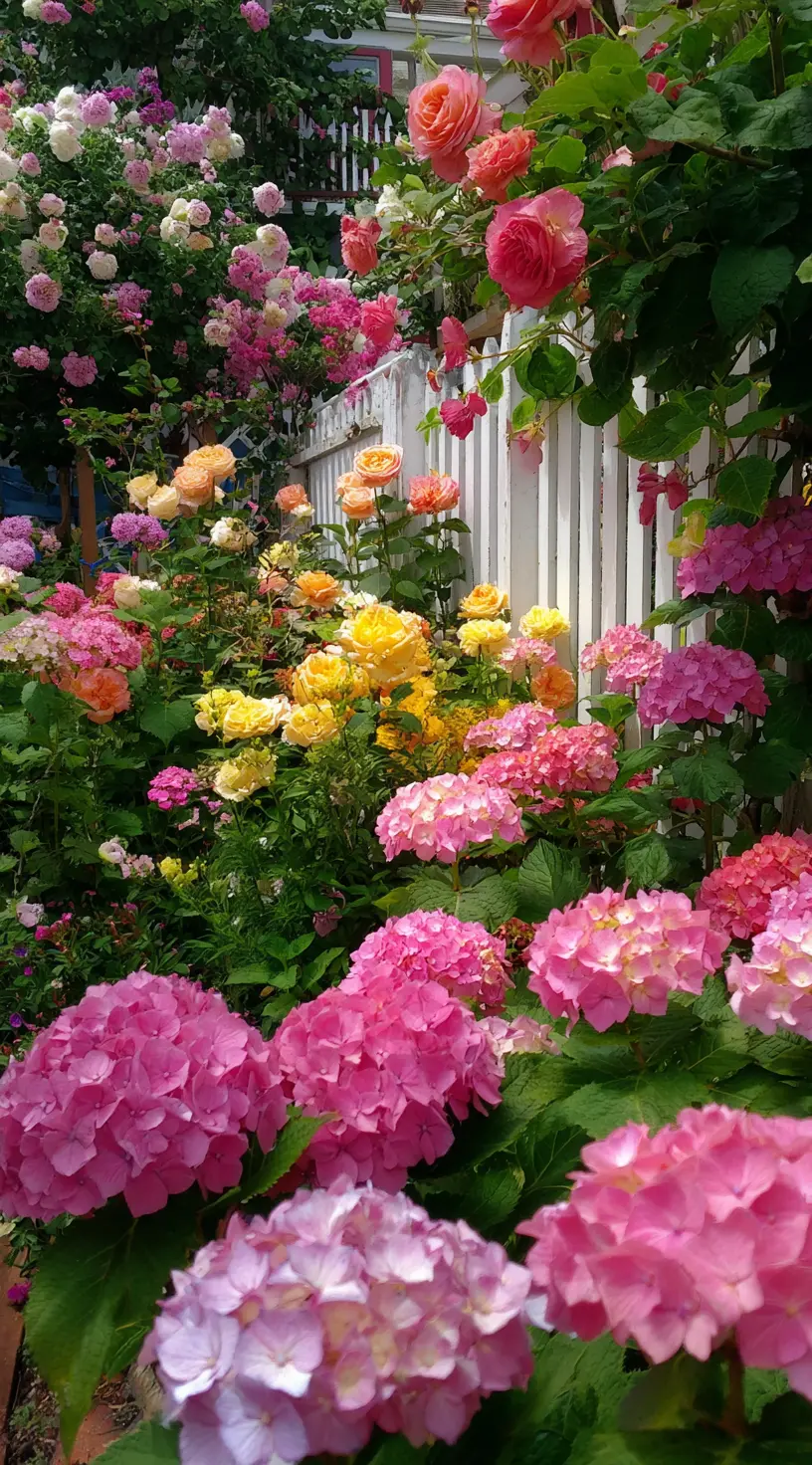 Corner Flower Beds
