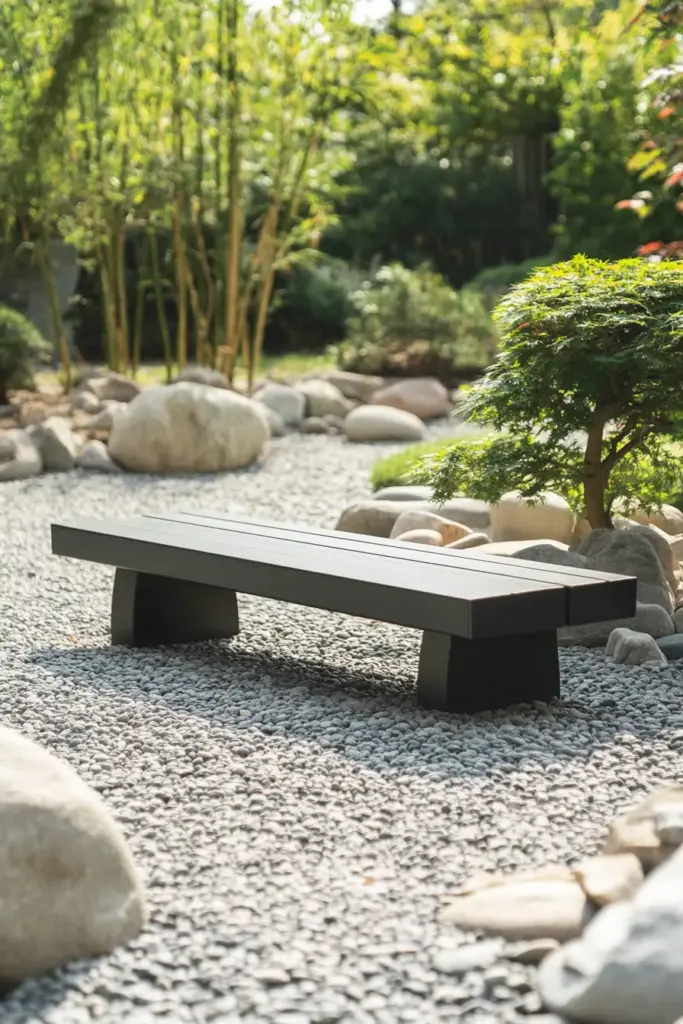 Zen Garden Sitting Area