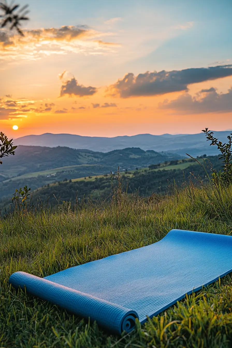Grassy Hilltop Yoga Lookout