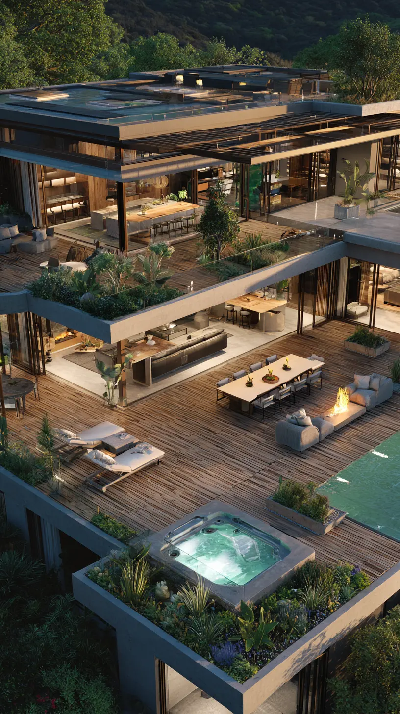 Multi-Level Pergolas