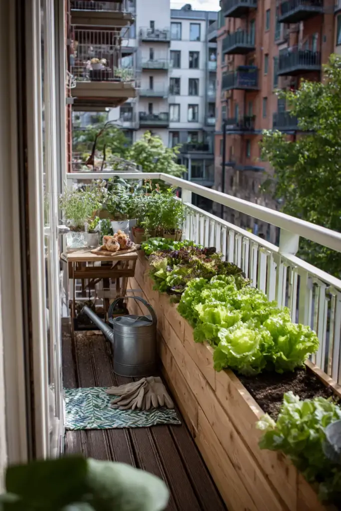 Slim Raised Bed for Veggies