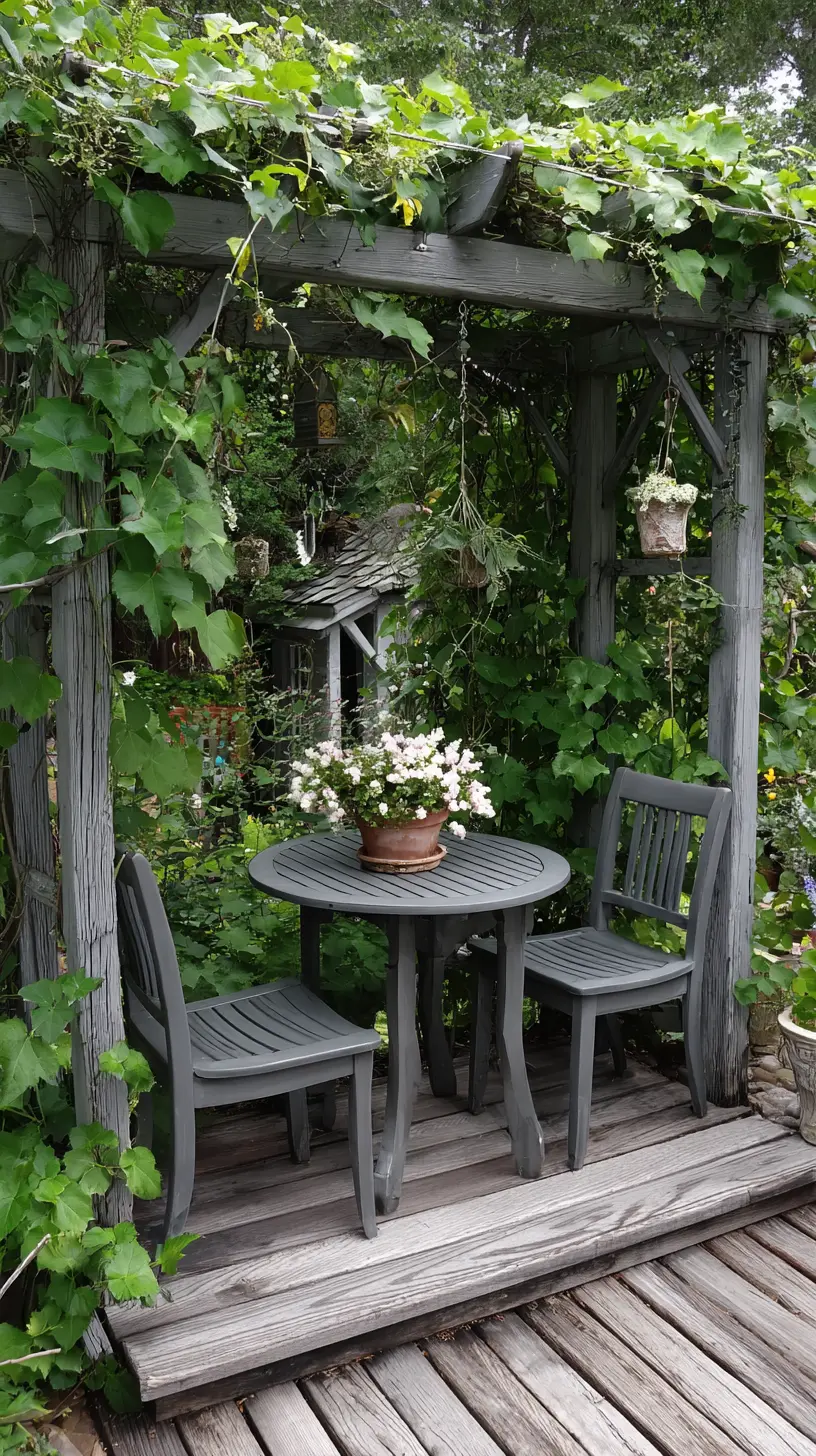 Small Pergola for a Cozy Nook