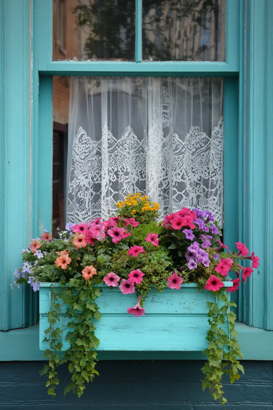 Window Frame Planter Box