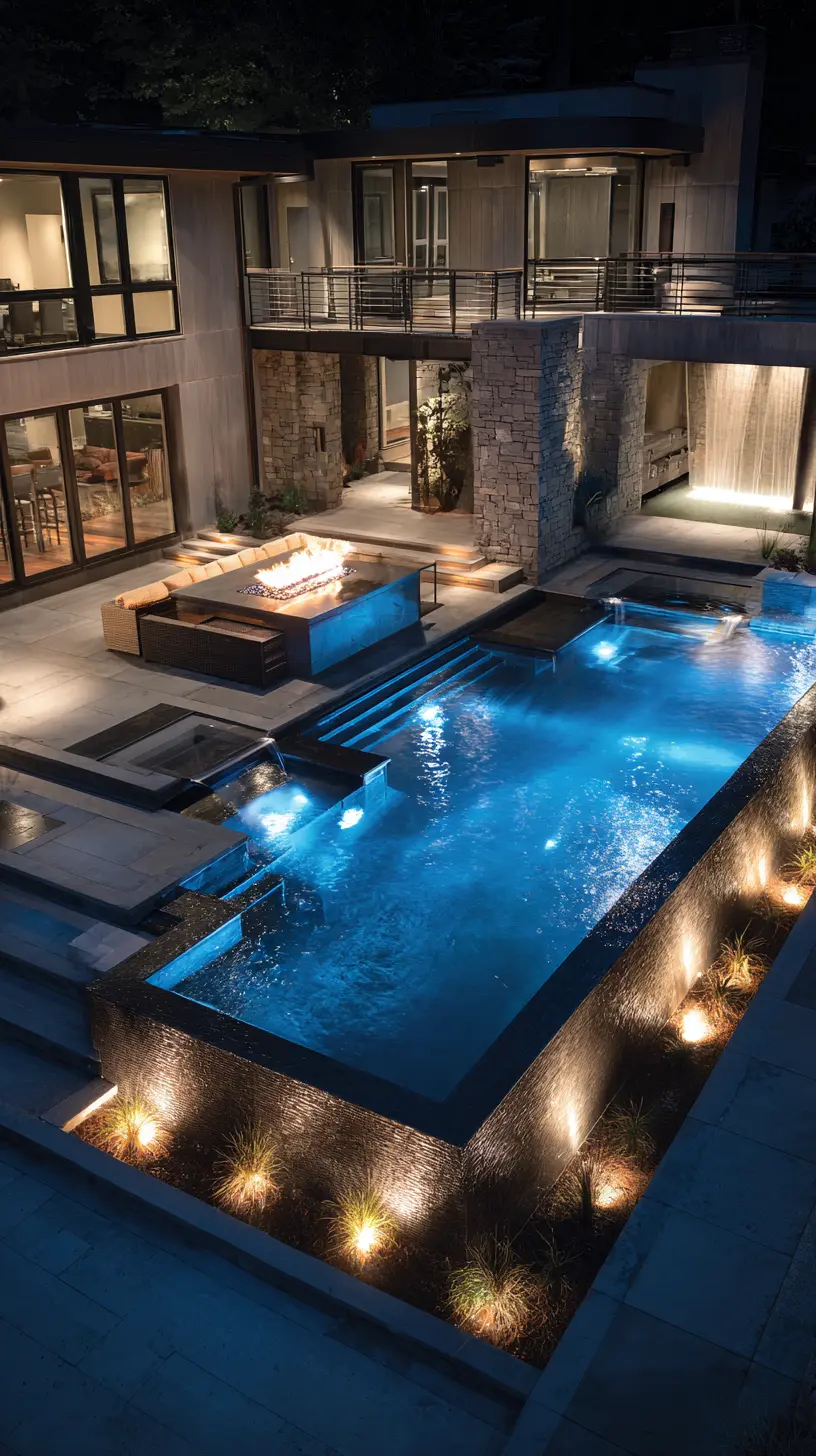 Add Pool Lighting for Evening Ambience