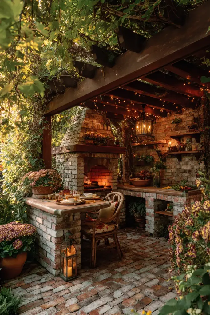 Charming Outdoor Culinary Retreat