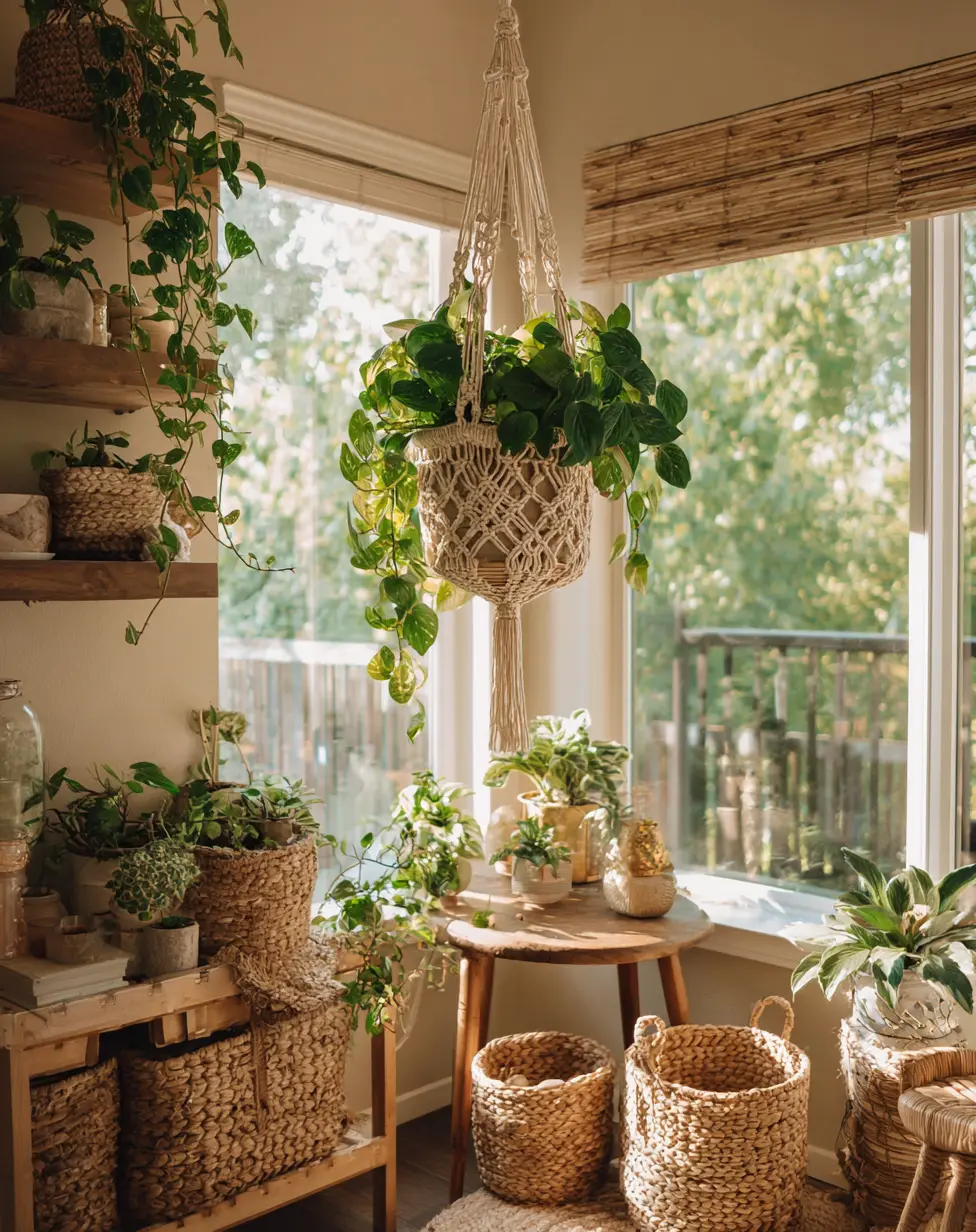 DIY Macrame Hanger Coleus Planter