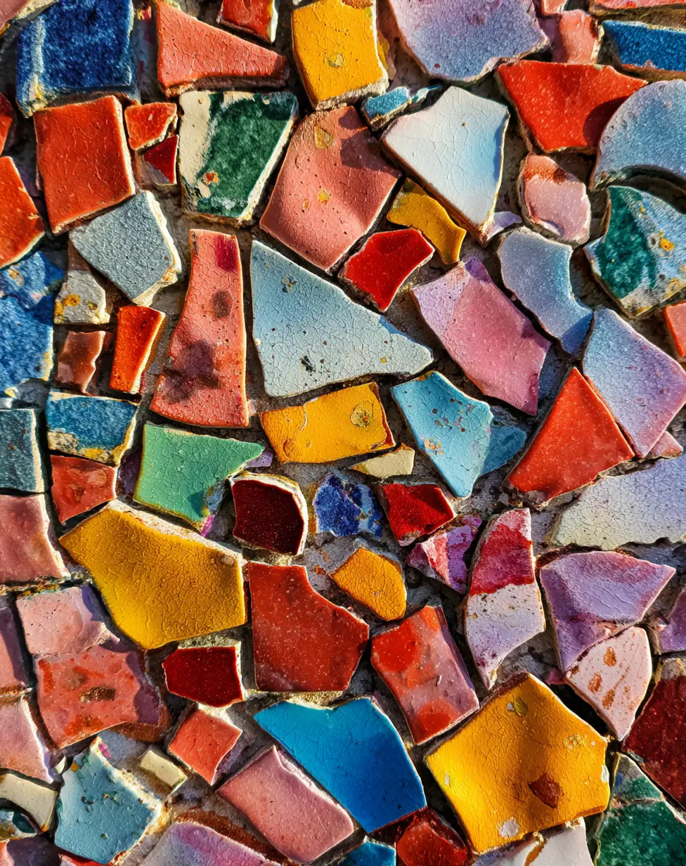 Mosaic Tile Walkway