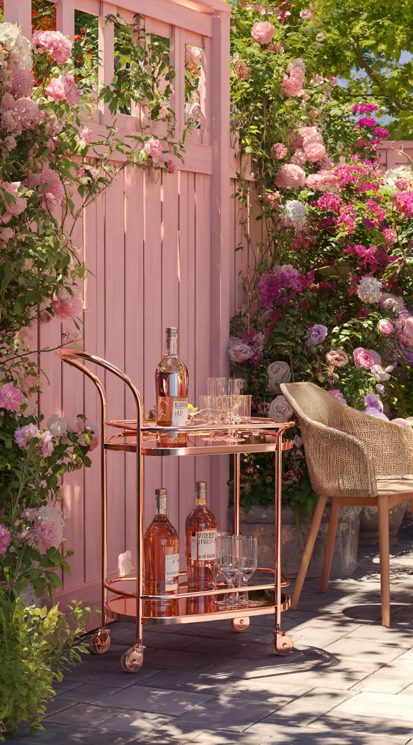 Outdoor Bar Cart