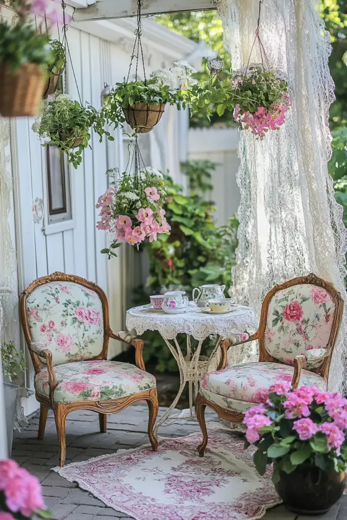 Vintage Floral Tea Party Spot