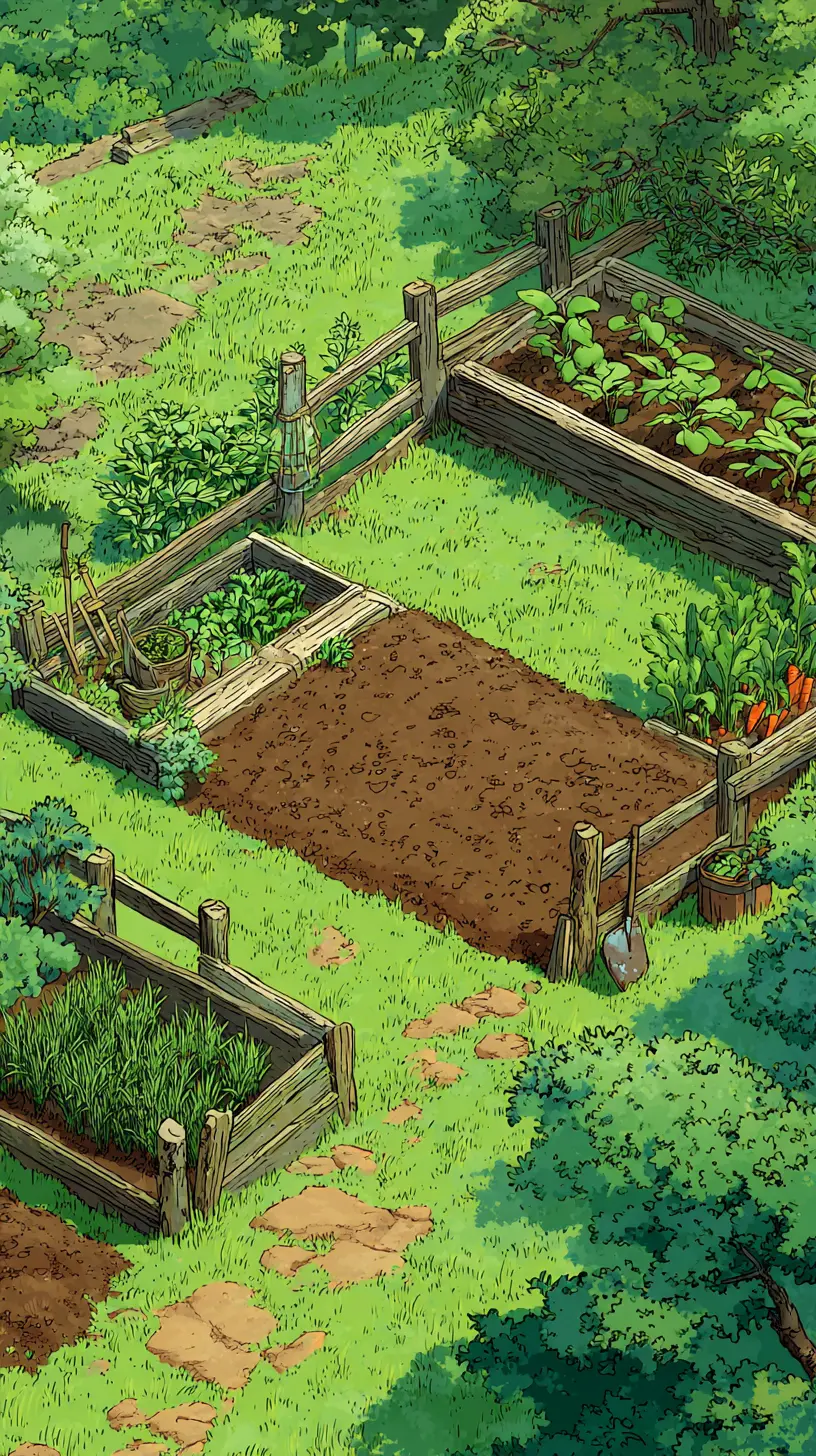 Build a Compost Area to Enrich the Soil