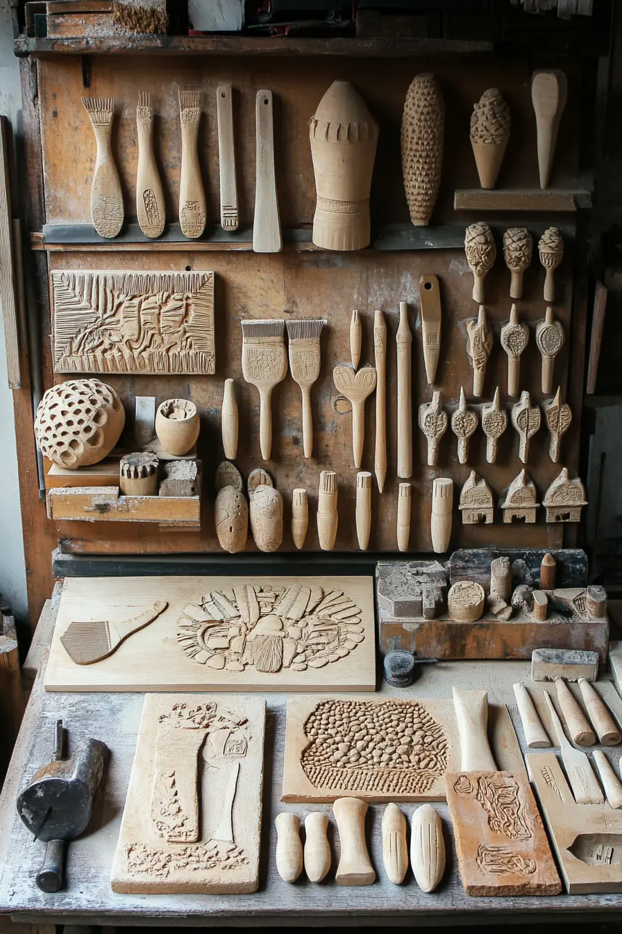 Clay Stamp & Texture Tool Making