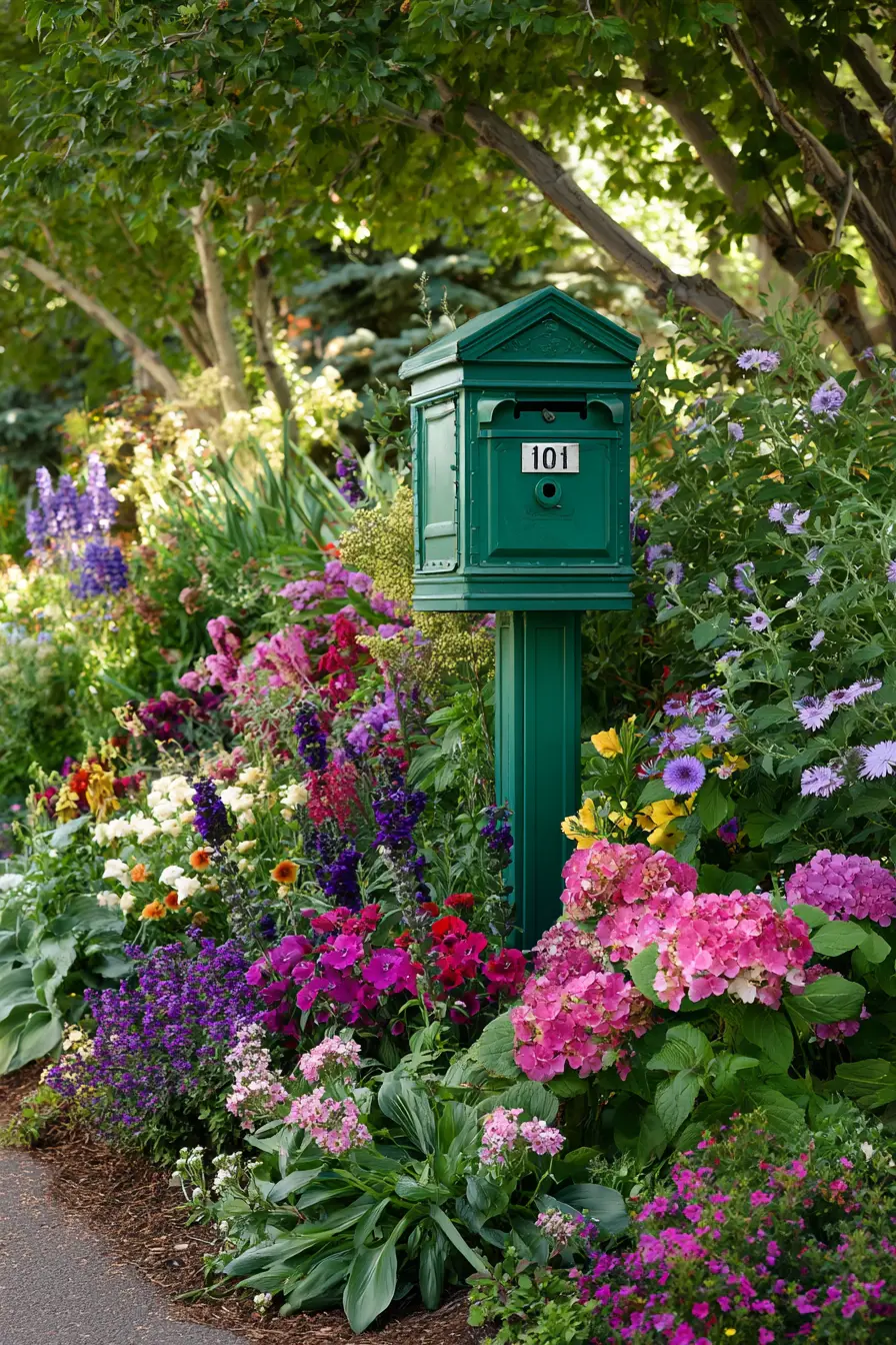 Colorful Planter Boxes