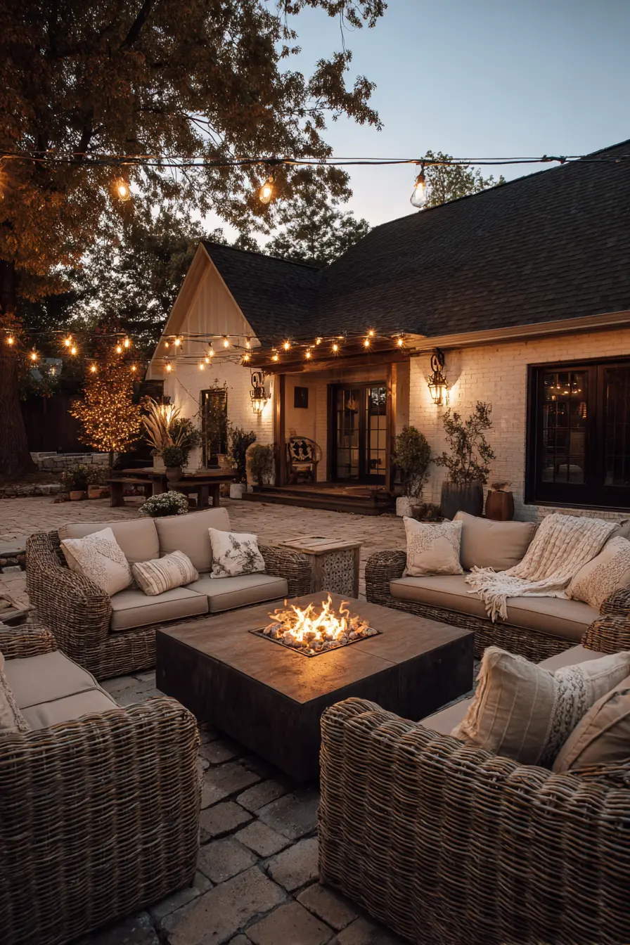 Conversation Sets with Fire Pit