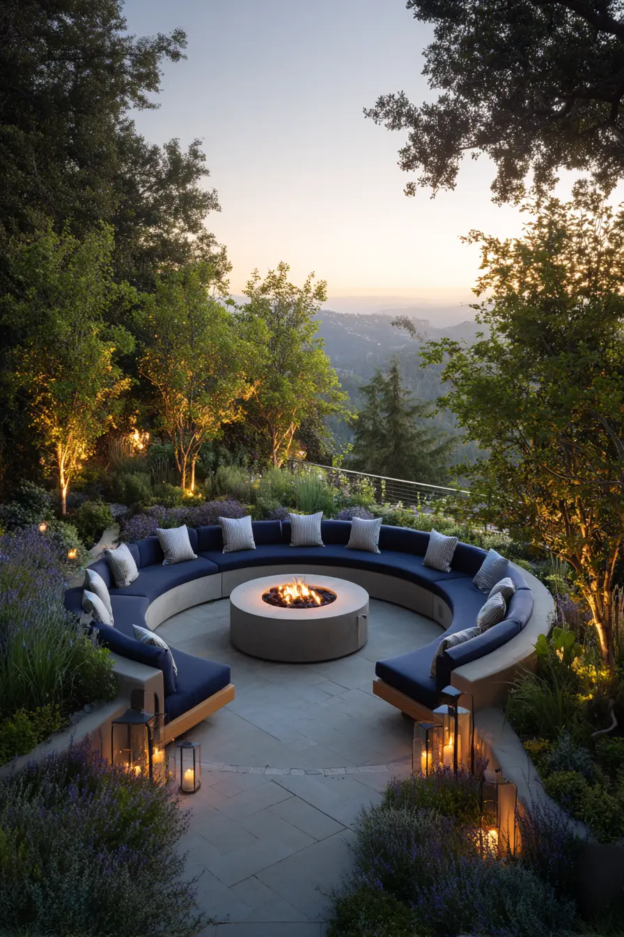 Cozy Conversation Pits