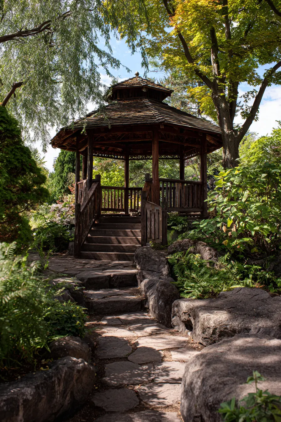Multi-Level Pavilion for a Unique Layout