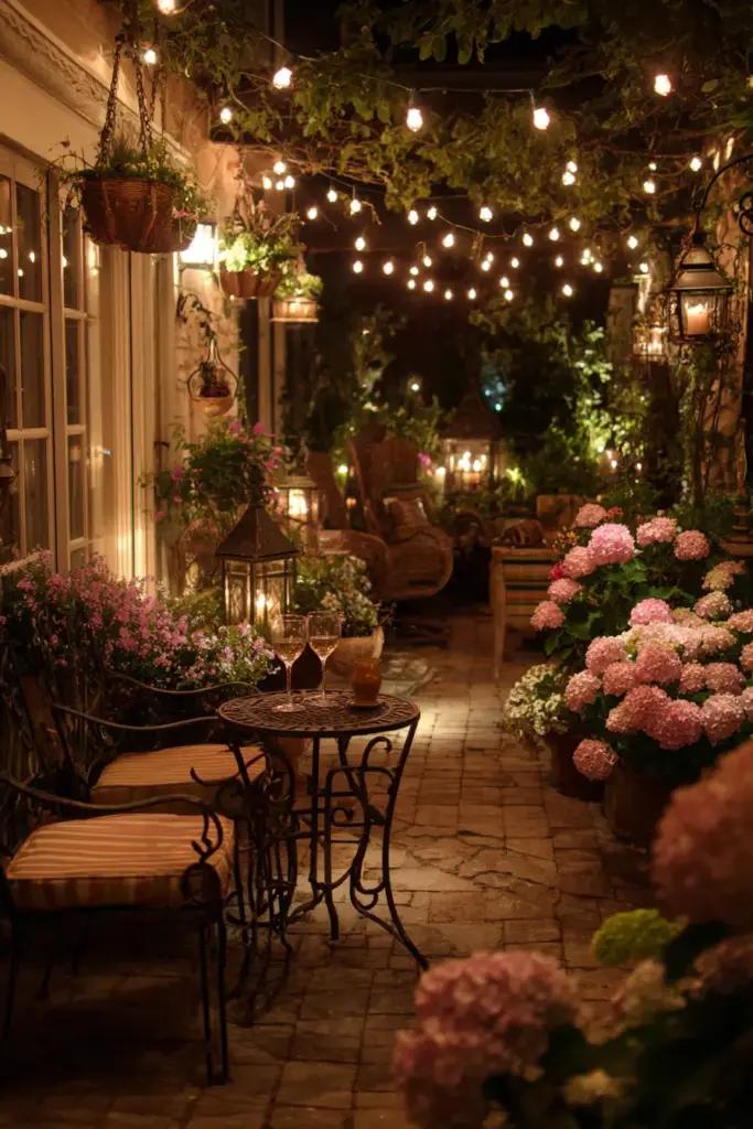 Romantic String Light Retreat