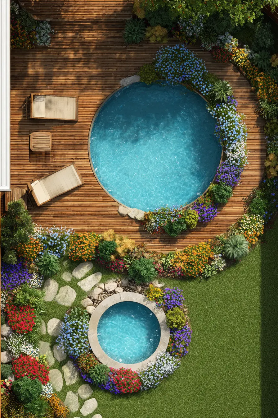 Small Above‑Ground Pools with Decks