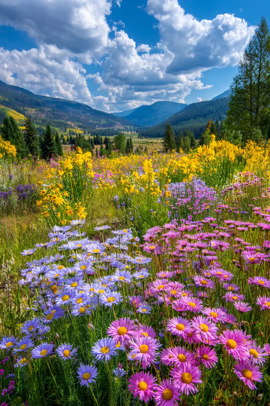 Whimsical Wildflower Meadow
