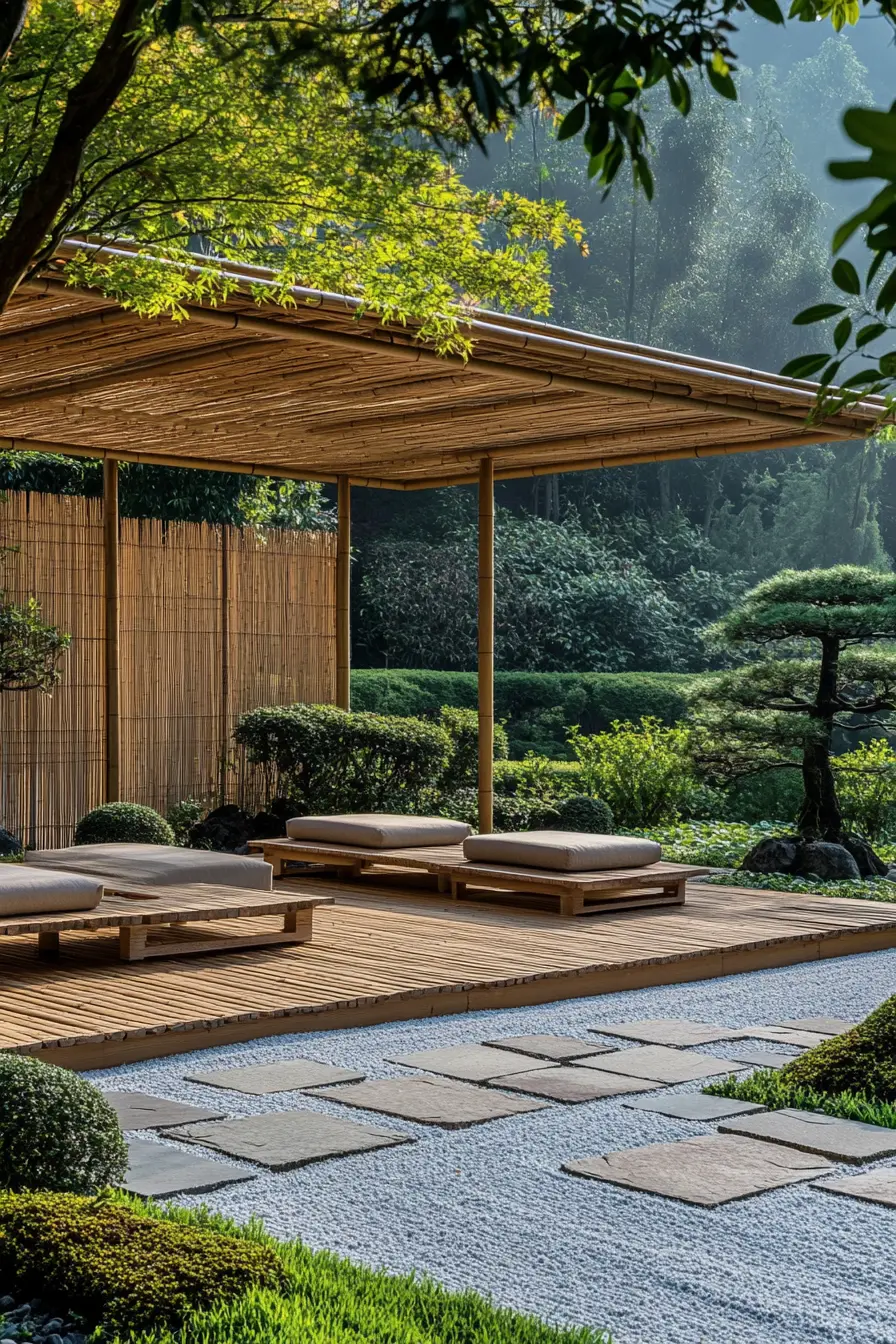 Zen Garden Pergola