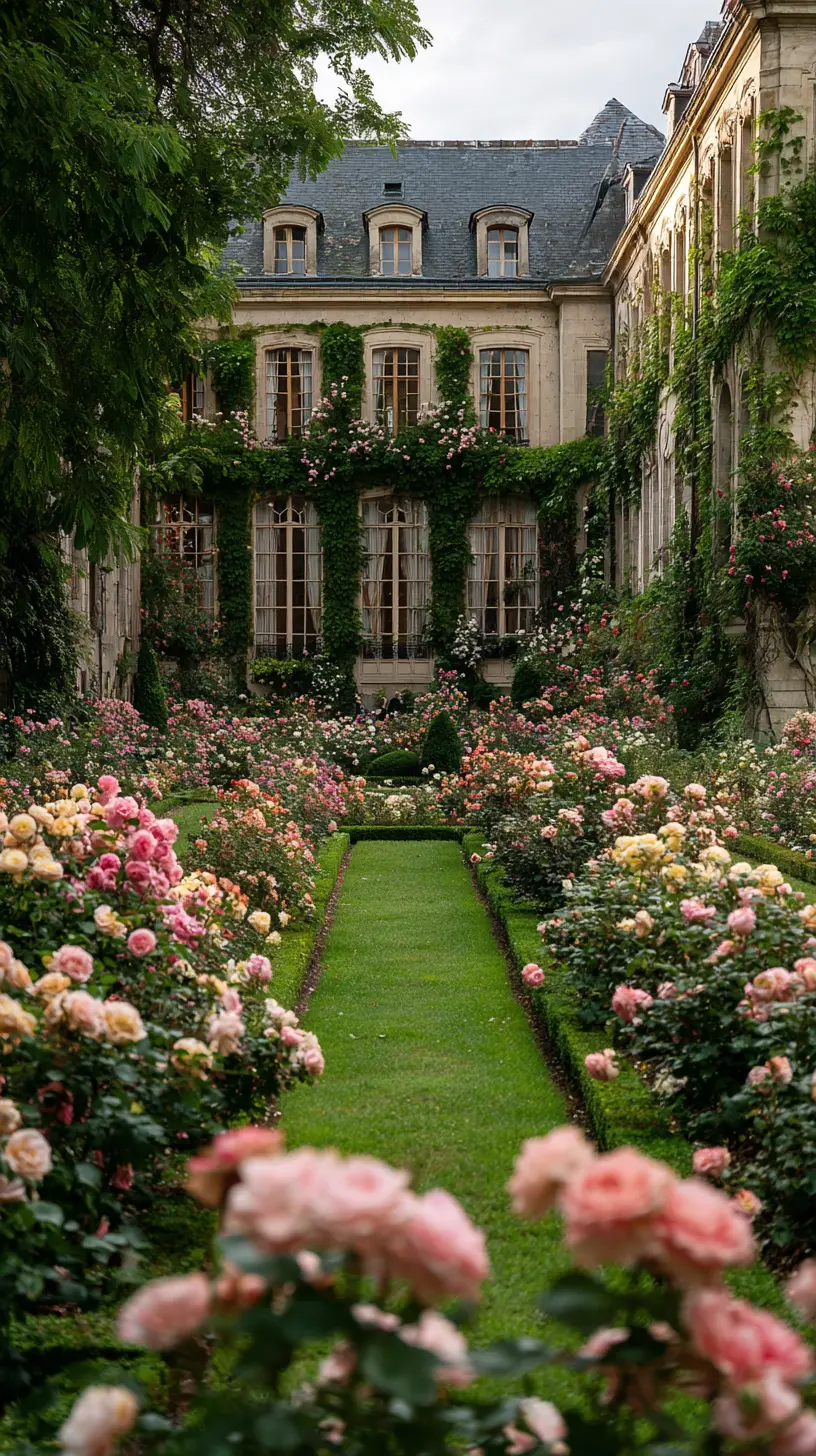 Formal Rose Parterre