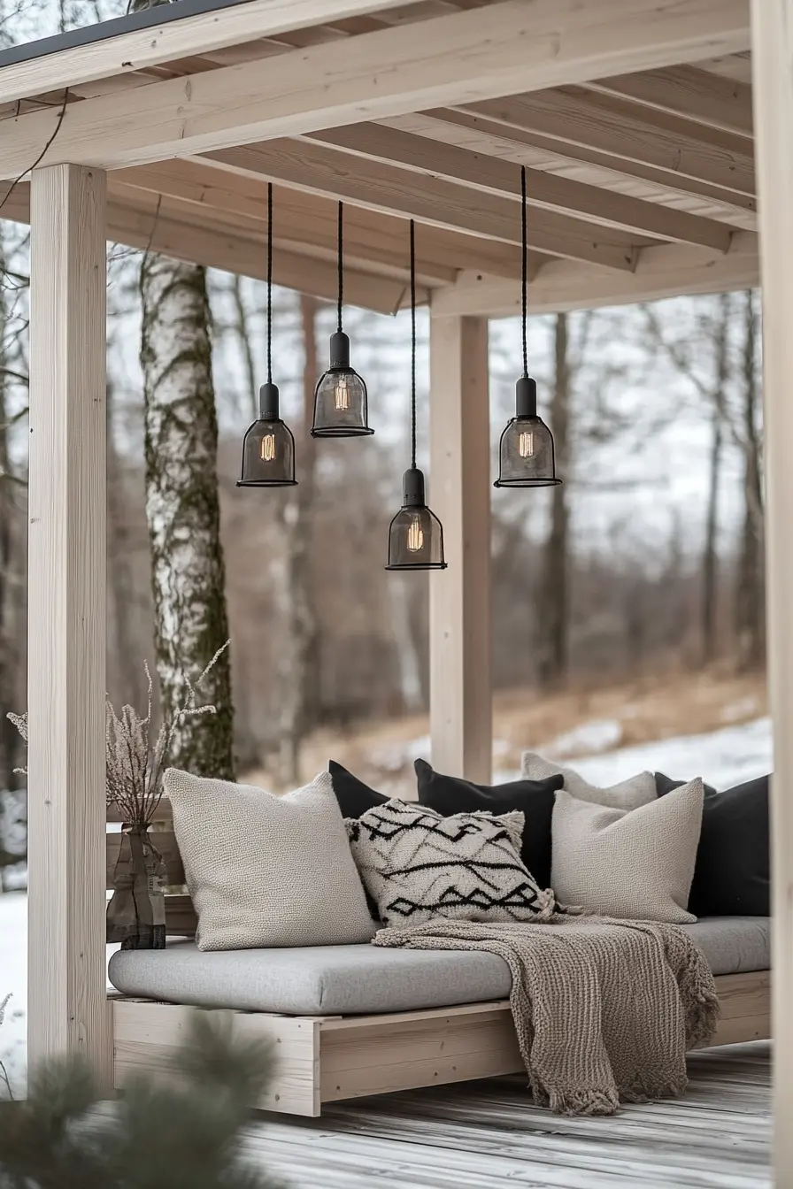 Scandinavian-Inspired Gazebo