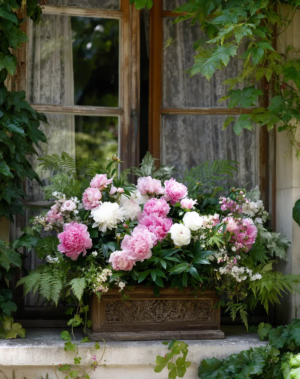 Vintage Charm: Pair Coleus with Old-Fashioned Flowers and Lace