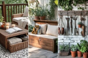 16 Clever Outdoor Storage Ideas That’ll Transform Your Patio Into an Organized Paradise