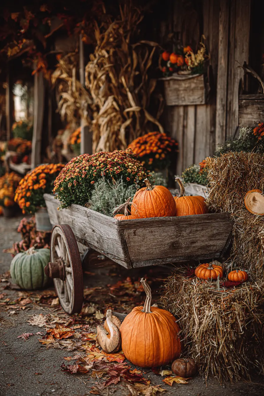 Autumn Harvest Display