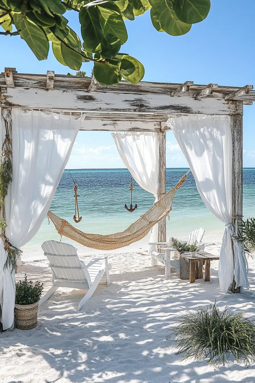 Coastal Beach Pergola