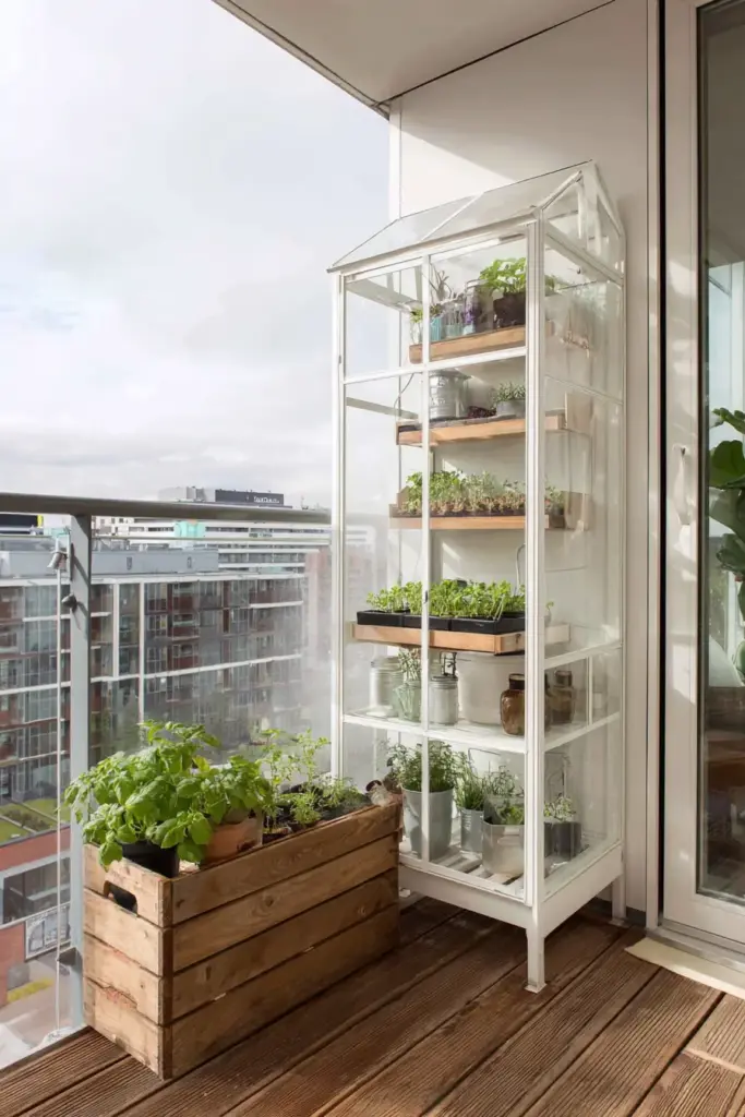 Compact Greenhouse Cabinet